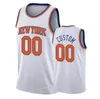 Heren basketbalshirts Rj Barrett Jalen Brunson Randle Derrick Rose Jersey Fournier Immanuel Quickley Obi Toppin Mitchell