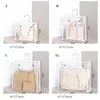 Handbag Dust Bags Clear Purse Storage Organizer for Closet Hanging Storage Bag for Handbags with Handles and Hooks 4 size