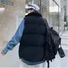 Men's Vests Men Vest Winter Warm Waistcoat Fashion Corduroy Sleeveless Outerwear Male Solid Color Streetwear Baggy Coats