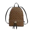 Wholesale shoulder bags 3 colors daily Joker fashion printed backpack street trend contrast color leather handbag foreign style large capacity leather bag 2328#