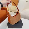 Designer Bags Luxury Tote Handbags Fashion Women Shoulder Bag Patchwork Lambswool Underarm Half Moon Bags Crossbody Purses