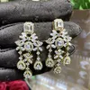 Dangle Earrings HIBRIDE Clear Zirconia Fashion CZ Crystal Drop For Women Bridal Party Jewelry Gifts Pendientes Mujer Mode E-619