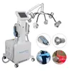 Macchina dimagrante 635nm Lunghezza d'onda 6D Lipolaser Luce rossa con 2 manici Emslim Stimolatore muscolare EMS non invasivo Modellamento del corpo