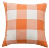 16styles Plaid Cushions Cover Throw Pillow Case Check Decor Pillows Covers Office Car Home Sofa Decor spandex without core RRE15288