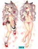 Federa per cuscino Anime Cartoon Azur Lane Body Hugging Cover 60X180 Dakimakura Stampa fronte-retro Federa decorativa a grandezza naturale