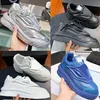 Дизайнерские кроссовки для мужчин Италия Odissea Casual Shoes Cattle Leather Trainers Triple Black White Multi-Clyting Sneaker 22