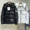 Męskie kurtki Monclair męskie projektant Down Jacket Modna długie rękawowe luksusowe sport zimowe puffer kurtki dla kobiet rozmiar m-4hn82
