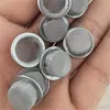 16mm Round Diameter Smoking Accessories Metal Mesh Screens Bowl Replacement For Quartz Crystal Pipe Tobacco Cigarette Filters Tools 3362 T2