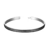 Strand 2022 Tibetan Buddhism Handmade reparmband Bangle Silver Color Leaf Manschettarmband Bohemian Cross Agate P￤rlor Dropshipning