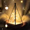 Table Lamps Nordic LED Glass Solid Wood Read Lamp Fire Tree Silver Flower Light Bedroom Bedside Study Deco Desk