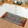 Carpets Modern Kitchen Mat Bedroom Entrance Doormat Wood Grain Home Hallway Floor Decoration Living Room Carpet Bathroom Anti-Slip Rug