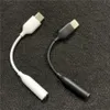 Type-C USB-C mannelijk tot 3,5 mm oortelefoonkabeladapter Aux Audio vrouwelijke aansluiting voor Samsung Note 10 20 Plus