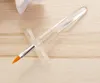 500pcs/lote transparente Clear Eyeliner Lip Eyer Liner Makeup Brushes para maquiagem SN631