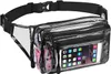 Clear Fanny Pack Stadium goedgekeurde taille tas pack transparante riemzakken portemonnees voor reissportevenement