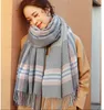 5pcs Automne Winter Femme laine Scarf