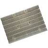 Perfil de aluminio de disipador de calor electr￳nico con recubrimiento de polvo personalizado para amplificadores de potencia Extrusi￳n Aluminio 2010bf