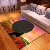 Mattor afrikanska kvinnor porträttmönster stor storlek för vardagsrum sovrum tatami matta sängen bäddsoffa golv matta tapis salong alfombra
