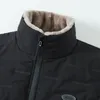 Hiver hommes épais polaire Parkas veste haute qualité laine doublure imperméable manteau mode décontracté hiver polaire Parkas mâle