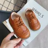 Flat Shoes Spring Autumn Children Leather For Boys Girls Casual Kids Soft Bottom Outdoor Baby Sneakers