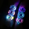 Parti-Glow-in-the-Tark Led Lighted oyuncaklar Yeni Kadın Moda Erkekler Silikon Diamond Watch Öğrenci Bileği Saati D19