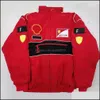 Motorcykelkläder F1 Jacka 2021 Ny produkt Casual Racing Sure Sweater Forma en vindtät värme och släpp leverans 2022 Mobiler Mo DHBCN 8K9F