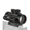 1x40 Red Dot SCOPE RIFLESCOPET COLLIMATOR COLIMENT BEALLIMATION مع البصريات المتكاملة للليزر للليزر لمدة 11 ملم و 20 ملم PICATINNY RAIL