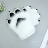 Fournitures de fête Fursuite gants à griffes d'animaux faits à la main accessoires de vêtements de jeu de rôle cosplay pieds d'animaux en peluche chaussettes outils LT114