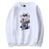 Męskie bluzy bluzy boyz b koreańska grupa chłopców Winter Menwomen Crew Neck Długie rękawowe bluza streetwear