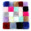 Altri accessori moda 24 Pz / lotto misto colorato falso palla di pelo cappello palla pompon finta pelliccia di volpe cappello palla pom fai da te abbigliamento fatto a mano accessori cappello T221020