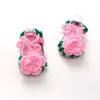 First Walkers 2022 Cute Crib Crochet Casual Baby Girls Handmade Knit Sock Flower Infant Shoes Style Simple Toddler Socks