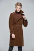 Trench europeo Autunno Cotone Uomo Giacca a vento Velluto a coste Lunghezza media Cappotto doppiopetto Casual Risvolto Affari Tendenza Abbigliamento invernale