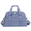 Lu Duffel Bag Borsa da yoga Palestra Fitness Rughe Viaggi Borse sportive all'aperto Borse a tracolla 6 colori Grande capacità