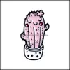 Broches Broches Kimter Dessin Animé Cactus Broche Bijoux Mignon Mini Plante Pot Émail Femmes Mode Denim Vestes Épinglettes Chapeau Badges Enfants Dhxpz