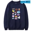 Męskie bluzy bluzy boyz b koreańska grupa chłopców Winter Menwomen Crew Neck Długie rękawowe bluza streetwear