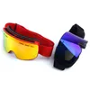 Ski Brille Gläser Männer Frauen Anti-Fog Zylindrischen Schnee ing UV Schutz Winter Erwachsene Sport Snowboard Gafas 221021