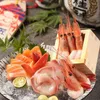 Plattor Special Tabellery Creative and Artistic Rishes High Rise Solid Wood Japanese Sashimi Table Fashion Dry Ice Set