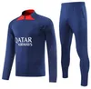 22 23 psgs trainingspak 2022 2023 MBAPPE kinderen en volwassen mannen trainingspak lange mouwen Voetbal jersey kit uniform chandal parijs volwassen jongens