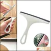 Squeegees New Household Cleaning Bathroom Mirror Cleaner With Sile Blade Holder Hook Car Glass Shower Squeegee Window Wiper Scraper Dhpd8