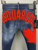 2022 New Arrivals D2 Mens Luxury Designer Denim Jeans Holes Trousers Dsquare Jeans COOLGUY Biker Pants Mens Clothing 2#9839 Dsquar220S