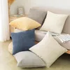 Kuddfodral Corduroy Cushion Cover 30x50/40/45 cm SuperSoft Throw Pudow Case f￶r stol soffa heminredning gratis shopping