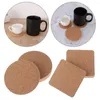 Tischsets Natürliche Runde Holz Slip Scheibe Tasse Matte 6/PCS Tee Kaffee Becher Getränke Halter Für DIY Geschirr decor Langlebige Pad