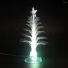 زخارف عيد الميلاد LED LEVIBER TREE 7 ألوان مع نجمة أعلى نجم مضيئة USB كأس الشفط لقضاء عطلة المنزل لغرفة نوم الحفلات المنزلية