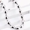 Chaînes 50/100 pièces Dia 1.5/2/2.4mm boule perlée chaîne en acier inoxydable bijoux en vrac pour colliers faisant des fournitures
