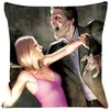 Cuscino Vampire Movie Cover Confortevole Custodie in peluche corte 45x45cm Sedia per auto Divano decorativo per la casa SJ-140