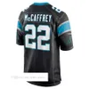 Maillots de football hommes personnalisés Christian McCaffrey Brian Burns Yetur Gross-Matos Marquis Haynes Derrick Brown Phil Hoskins Matthew Ioannidis Marquan McCall