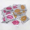 Lipgloss 10 stks roze kristal hydraterende gel patch lippen collageen masker privé -label