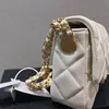 حقائب مصممة حقائب الكتف حقائب اليد الفاخرة العلامة التجارية Crossbody أكياس القابض رفرف مزدوج الحروف المحفوظات محفظة الرسول