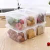 Garrafas de armazenamento 6pcs Caixa de refrigerador de recipientes de alimentos com 3pcs Organizador de sutiã de roupas íntimas