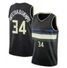 Basketball Jerseys Custom Milwauk Buck Basketball Jerseys Giannis 34 Antetokounmpo Khris Middleton Jrue Holiday Bobby Portis jr Connaughton Grayson Allen 75th