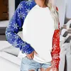 Bluzy damskie bluzy 2022 nowy poliester raglan sweter z okrągłym dekoltem pusty niestandardowy poliester przenikania ciepła sublimacja sweter T221020